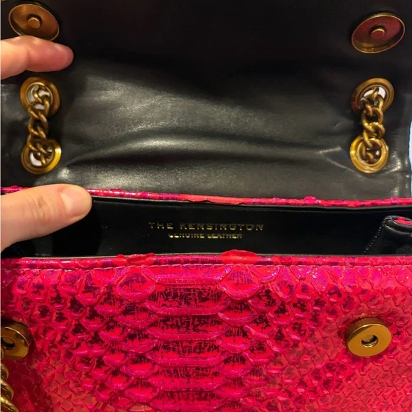 ***Make an offer!** NWT Kurt Geiger Medium Leather Kensington Bag Crossbody - Picture 4 of 9